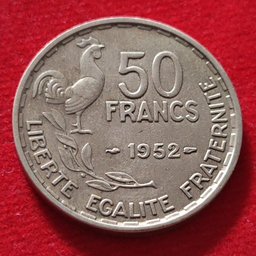 Marianne pièce francs 1952 - marianne, 50