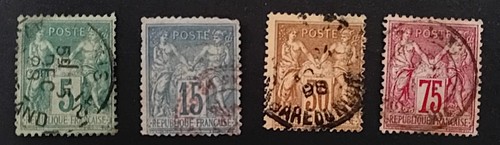France timbres sage - !,