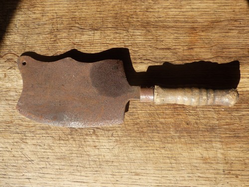 Ancien couperet feuille - feuille, de
