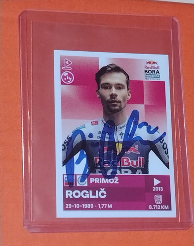 Autograph primoz roglic - autograph,
