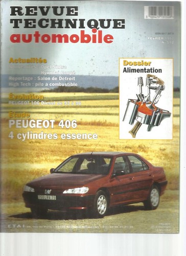 Revue technique automobile - revue,