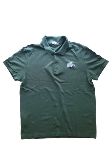 Polo lacoste vert foncé - polo,