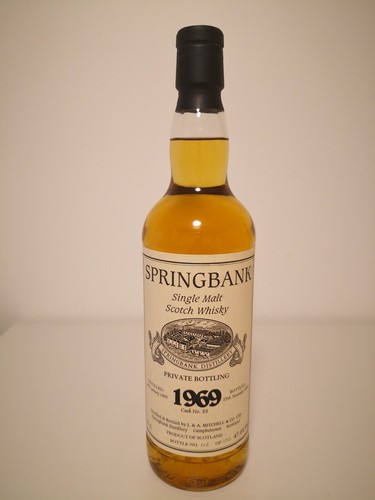 Springbank 1969 private - 1969,