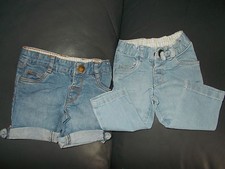 LOT JEAN BLEU DELAVE + SHORT