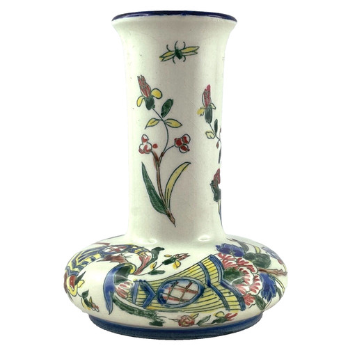 Vase ancien faïence gien - vase,