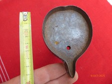 GROS emporte piece outil ancien fleuriste modiste fer à gaufrer M19