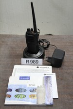 MOTOROLA GP340 Talkie Walkie professionnel VHF 136 to 174 Mhz # R989