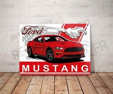 Plaque métal vintage ford