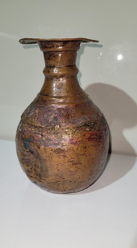 Ancien vase bronze tara - vase, tibet