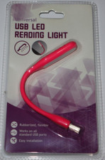 Lampe de Lecture USB Rose LED