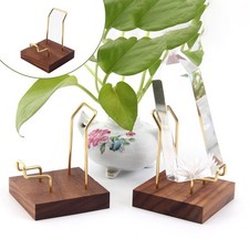 Présentoir à Base de Noyer