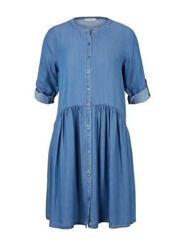 Tom tailor denim robe - denim, femme