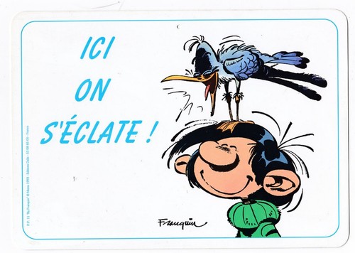 Gaston franquin ici - gaston, on