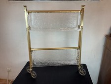 Chariot Table Roulante Bar Vintage Transparent DESIGN par platex