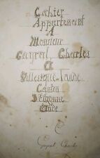 1870 - recueil manuscrit chansons théâtre - nombreuses illustrations - Aude (11)