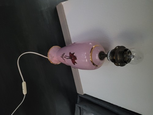 Lampe émaux longwy - lampe,