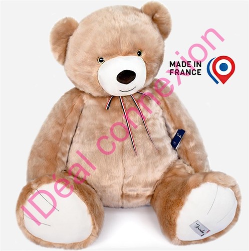 Peluche ours champagne xxl - peluche,