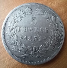 Pièce 5 francs 1831 D Lyon