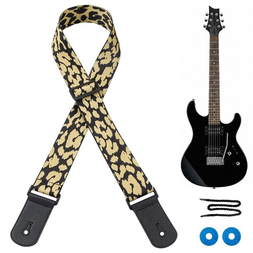 Sangle guitare imprimé - sangle, guitare,imprimé