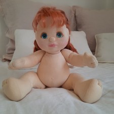VINTAGE POUPEE MATTEL MY CHILD MON ENFANT 1985 ROUSSE YEUX BLEUS  COLIS GRATUIT