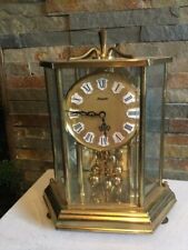 Belle horloge boules rotatives Kundo à poser. Kieninger Obergfell West Germany