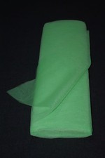 Tulle souple vert anis - souple, largeur