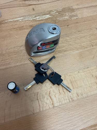 Xena disc lock with alarm - xena, xx-6