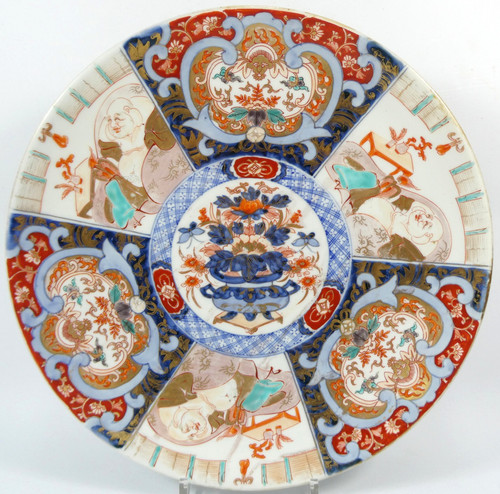 Japon imari assiette murale - xl,