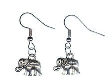 Boucles D'Oreilles Éléphant