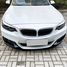 Spoiler Lèvre Lame Noir Jupe Pare-Choc Avant Pour BMW 2er F22 F23 M-Sport 13-20