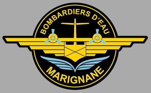 Blason canadair sapeurs - canadair,