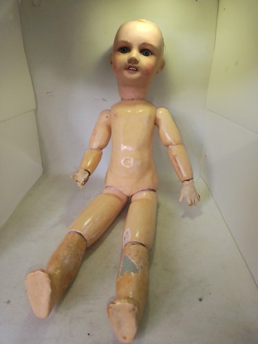 Ancienne poupee tete - ancienne, en