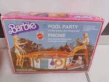 Barbie Mattel Piscine No8219 Vintage 1980 Swimming Pool