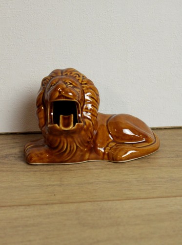 Statuette lion en - statuette, de