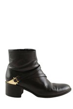 Boots en cuir noires LK Bennett 38