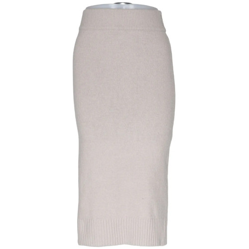 Jupe taille xs beige - :,