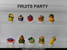 SERIE COMPLETE DE FEVES FRUITS