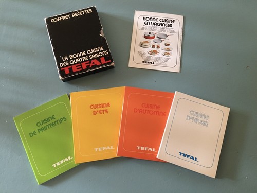 Tefal ancien coffret - ancien, livrets