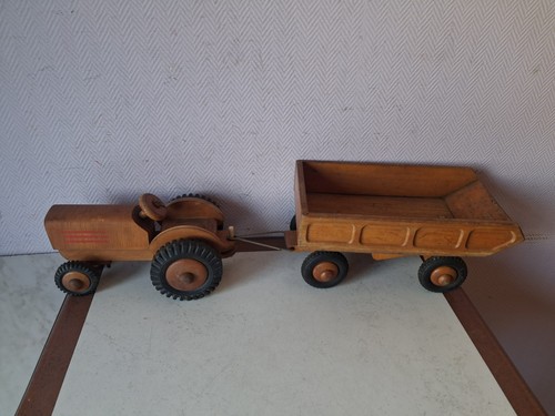 Tracteur remorque fwf jouets - tracteur+remorque,