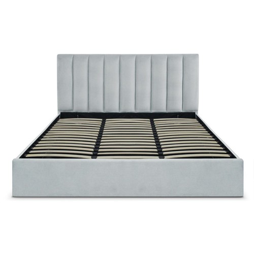 Lit coffre design - coffre, velours