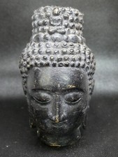 Bouddha Bronze patine noire