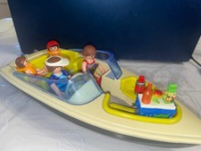 Playmobil  4862  Vedette familiale bateau vacances sport été ocean camping