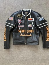 Blouson de moto de course en