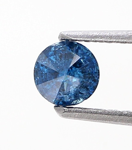 Diamant naturel bleu taille - diamant,