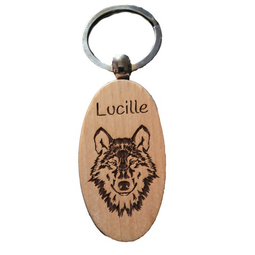 Superbe porte clefs bois - porte,