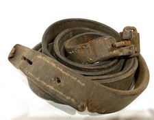 Ancienne sangle Fusil Militaire WW1 WW2 à identifier ou Carabine Chasse Civil