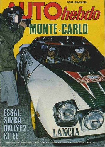 Auto hebdo 01 1977 - hebdo, 20/01/1977