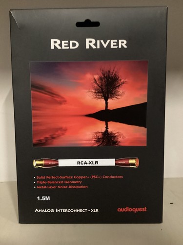 Audioquest red river rca - red, rca-xlr