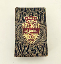 Ancien Jeu de TAROT  -  78 cartes à jouer  - Ancienne Boite La Ducale Année 60