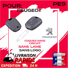 Coque clés Peugeot 106 206 206SW 306 406 avec vis